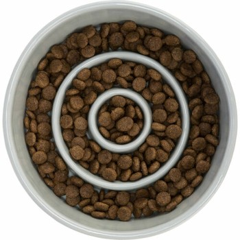 Ciotola per cani Trixie Slow Feeding Azzurro Grigio Ø 17 cm 900 ml