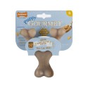 Mordedor para cão Nylabone Castanho Manteiga de amendoim S