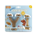 Mordedor para cão Nylabone Castanho Manteiga de amendoim Bacon Artificial S