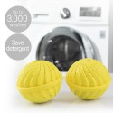 Waschmittelfreie Wäschekugeln Delieco InnovaGoods Packung mit 2 Einheiten