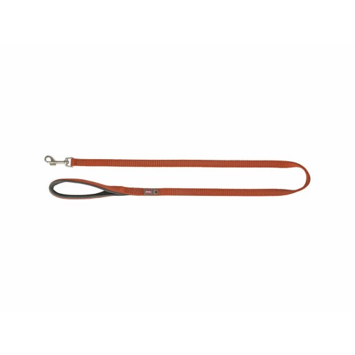 Trela para Cães Trixie Premium Laranja 1,2 m XS/S
