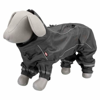 Regenmantel für Hunde Trixie Grau S