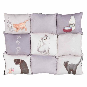 Cama para cão Trixie Cinzento 55 × 45 cm Patchwork