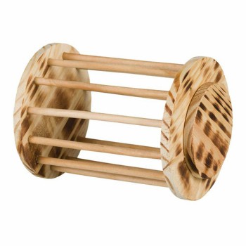 Mangiatoia Trixie Legno Ø 15 × 19 CM Fieno