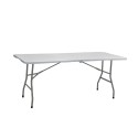Tavolo Pieghevole Marbueno Grigio 70 x 74 x 180 cm