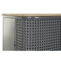Estantería DKD Home Decor Natural Gris Metal Madera 2 Estantes (79 x 39 x 133 cm)