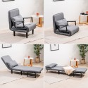 Sofá-cama Individual Convertível 4 em 1 Softfa InnovaGoods