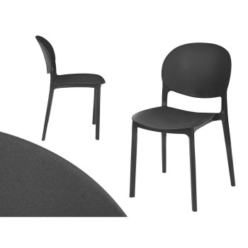Sedia impilabile PP-2052-B 4 Unità