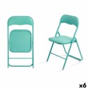 Sedia Pieghevole 10924 Verde 43 x 46 x 78 cm 88 x 6,5 x 45 cm (6 Unità)