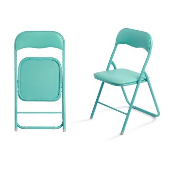 Sedia Pieghevole 10924 Verde 43 x 46 x 78 cm 88 x 6,5 x 45 cm (6 Unità)