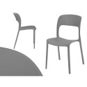 Stackable chair PP-637-G 4 Units