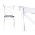 Cadeira Ibergarden PC-175 Branco Cinzento 4 Unidades