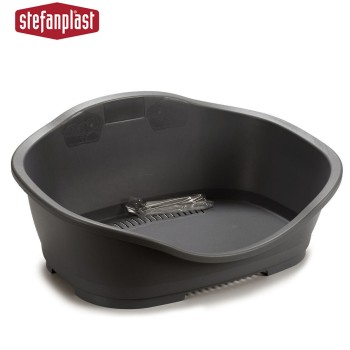 Lit pour animal domestique Stefanplast 97621 Gris Plastique 68 x 27,5 x 49 cm 6 Unités
