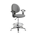 Hocker Nowy Styl 7B27CRT Hellgrau