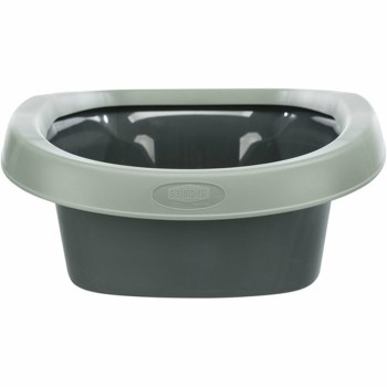 Caixa de Areia para Gatos Trixie Be Eco Carlo Verde Cinzento Antracite 38 × 17 × 58 cm