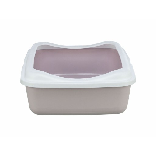 Katzentoilette Trixie Classic Weiß Lila Kunststoff 37 × 15 × 48 cm