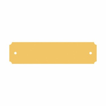 Placa identificativa Imarc Stable Amarelo
