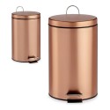 Papeleira com Pedal Berilo B0988A 7L Cobre 7 L