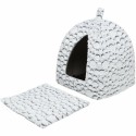 Hut Trixie White Grey 32 × 42 × 32 cm