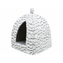 Hut Trixie White Grey 32 × 42 × 32 cm