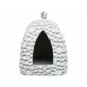 Hut Trixie White Grey 32 × 42 × 32 cm