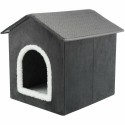 Cabane Trixie Livia Blanc Gris foncé 38 × 41 × 44 cm