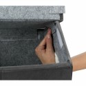 Cabane Trixie Livia Blanc Gris foncé 38 × 41 × 44 cm