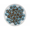 Futternapf für Haustiere Trixie Blau Grau Kautschuk TPE Kunststoff TPR Ø 30 cm