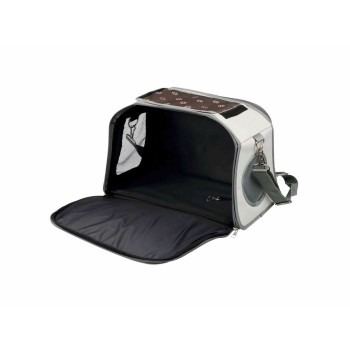 Bolsa para animais de estimação Trixie Libby Castanho Cinzento 25 × 27 × 42 CM
