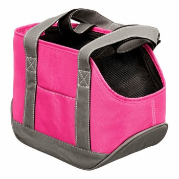 Bolso para Mascotas Trixie Alea Gris Rosa Poliéster PVC 16 × 20 × 30 CM