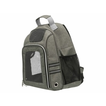 Mochila para Mascotas Trixie Dan Gris Poliéster 34 × 44 × 26 cm