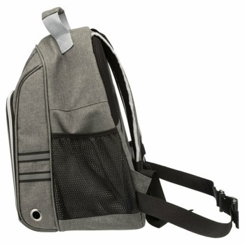 Mochila para Mascotas Trixie Dan Gris Poliéster 34 × 44 × 26 cm