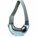 Mala a tira colo para animais de estimação Trixie Sling Azul Claro Cinzento claro Poliéster 5 × 25 × 18 cm
