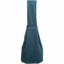 Mala a tira colo para animais de estimação Trixie Soft Azul Cinzento claro Poliéster Algodão 22 × 20 × 60 CM