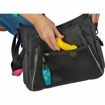 Mala a tira colo para animais de estimação Trixie Antracite Poliéster 34 × 29 × 9 cm