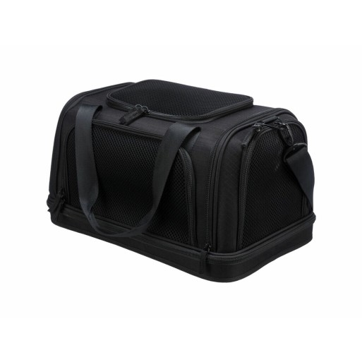 Bolsa para animais de estimação Trixie Airline Plane Preto Poliéster Borracha Eva 28 × 25 × 44 CM