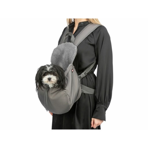 Mochila para animais de estimação Trixie Molly Cinzento Poliéster 25 × 38 × 17 CM
