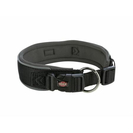 Coleira para Cães Trixie Premium Preto Grafite S/M 33-42 cm