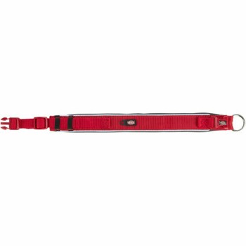 Coleira para Cães Trixie Premium Vermelho Grafite XS/S 27-35 cm