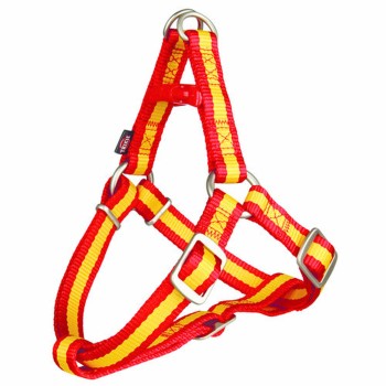 Pettorina per cane Trixie Premium Giallo Rosso XS/S 30-40 cm