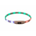 Coleira LED para Animais de Estimação Trixie Multicolor Silicone Plástico