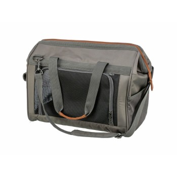 Bolsa para animais de estimação Trixie Finlay Preto Cinzento 43 × 26 × 32 cm