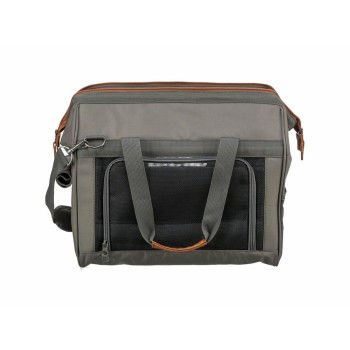 Tasche für Haustiere Trixie Finlay Schwarz Grau 43 × 26 × 32 cm