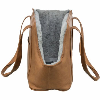 Bolsa para animais de estimação Trixie Evelyn Castanho Cinzento 40 × 30 × 20 cm