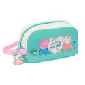 Portamerenda Termico Peppa Pig Pretty flowers Giallo Menta 21,5 x 12 x 6,5 cm