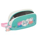 Portamerenda Termico Peppa Pig Pretty flowers Giallo Menta 21,5 x 12 x 6,5 cm