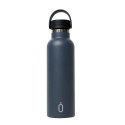 Garrafa Térmica Safta Ocean Azul escuro Silicone Aço inoxidável