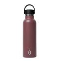Garrafa Térmica Safta Cacao Castanho Silicone Aço inoxidável