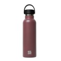 Garrafa Térmica Safta Cacao Castanho Silicone Aço inoxidável