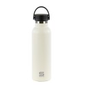 Garrafa Térmica Safta Nata Branco Silicone Aço inoxidável